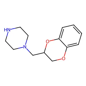 1-(1,4-Benzodioxan-2-ylmethyl)piperazine structure