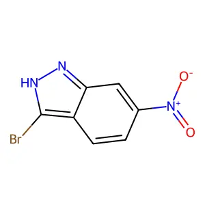 3-bromo-6-nitro-1H-indazole structure