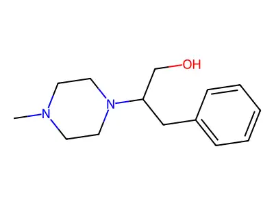 1-Piperazineethanol, beta-benzyl-4-methyl- structure