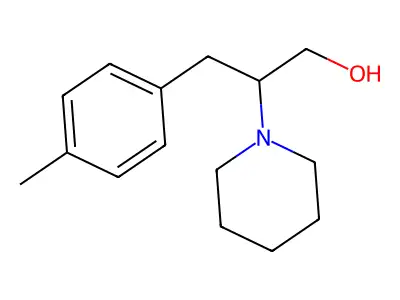 3-(4-Methylphenyl)-2-(piperidin-1-yl)propan-1-ol structure