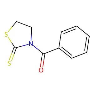 3-Benzoylthiazolidine-2-thione structure