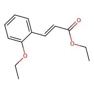 Ethyl 2-ethoxycinnamate structure