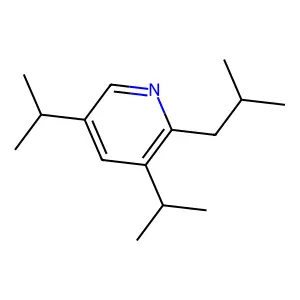 2-Isobutyl-3,5-DI-isopropylpyridine structure