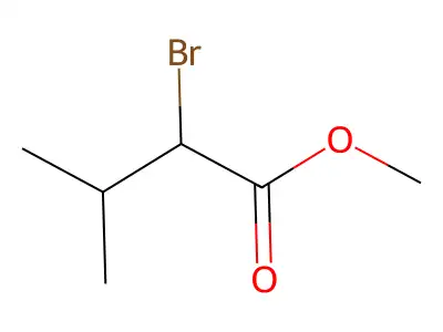 Methyl 2-bromo-3-methylbutanoate structure