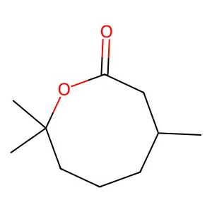 2-Oxocanone, 4,8,8-trimethyl- structure