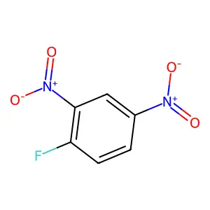 1-氟-2,4-二硝基苯 structure