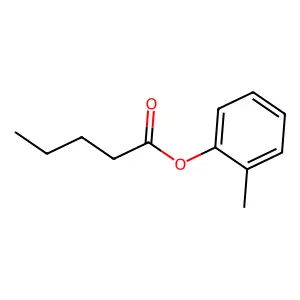 2-Methylphenyl pentanoate structure