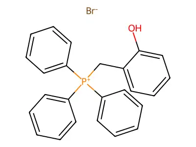 (2-Hydroxybenzyl)triphenylphosphonium bromide structure