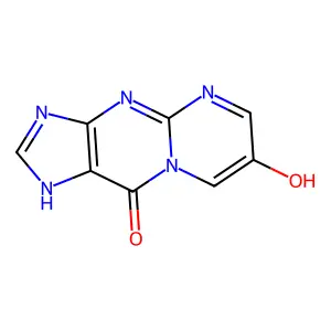 Pyrimido(1,2-a)purin-10(1H)-one, 7-hydroxy- structure