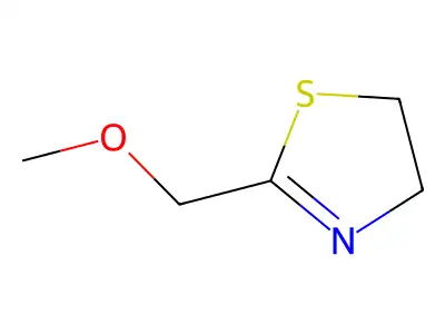 Thiazole, 4,5-dihydro-2-(methoxymethyl)- structure