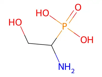 1-氨基-2-羟基乙基膦酸 structure