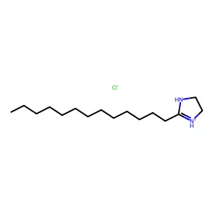 2-Tridecyl-4,5-dihydro-1H-imidazole--hydrogen chloride (1/1) structure