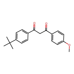 阿伏苯宗 structure