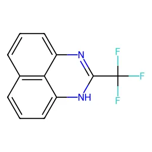 2-(trifluoromethyl)-1H-perimidine structure