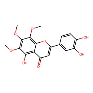 Sideritoflavone structure