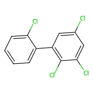 2,2',3,5-Tetrachlorobiphenyl structure