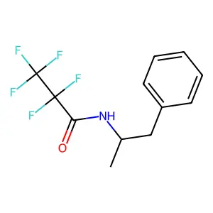 Amphetamine PFP structure