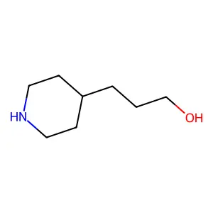 4-Piperidinepropanol structure
