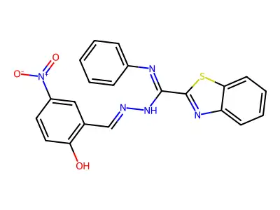 CAS 7038-36-0 - C21H15N5O3S structure
