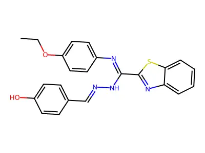 CAS 7038-53-1 - C23H20N4O2S structure