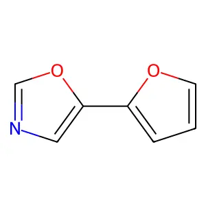 5-(Thiophen-2-yl)-1,3-oxazole structure