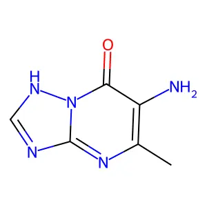 6-Amino-5-methyl-[1,2,4]triazolo[1,5-a]pyrimidin-7-ol structure