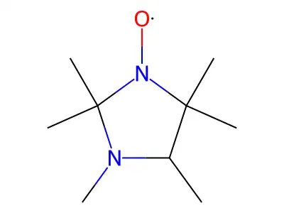 2,2,3,4,5,5-Hexamethylimidazolidin-1-ol structure