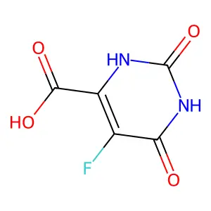 5-氟乳清酸 structure