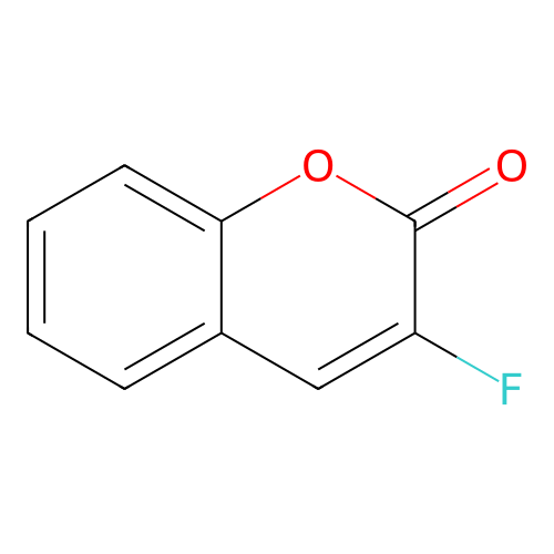 3-Fluoro-2H-chromen-2-one structure