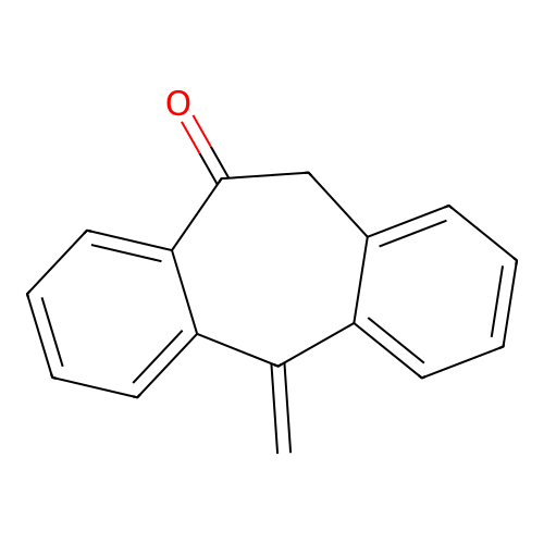 5-methylene-5,11-dihydro-10H-dibenzo[a,d]cyclohepten-10-one structure