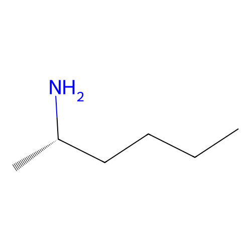 (S)-2-Aminohexane structure