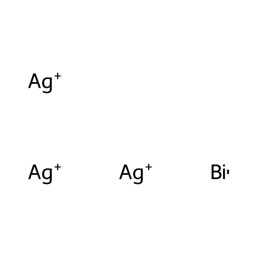 Bismuth, compd. with silver (1:3) structure