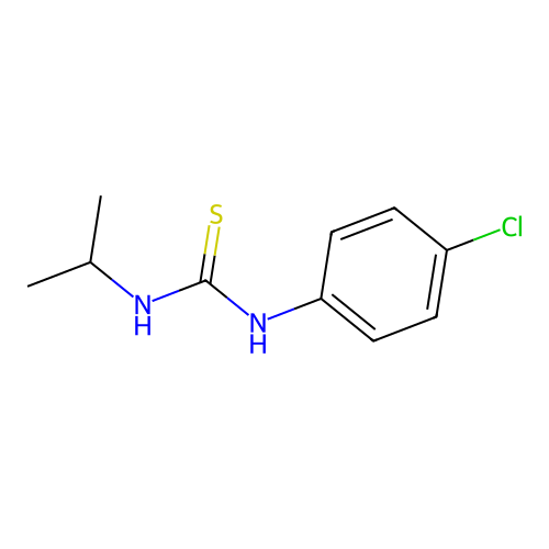 1-(4-Chlorophenyl)-3-propan-2-ylthiourea structure