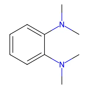 N1,N1,N2,N2-四甲基-1,2-苯二胺 structure