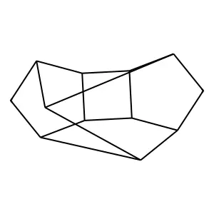 Hexacyclo[7:2:1:0(2,5):0(3,10):0(4,8):0(6,12)]dodacane structure
