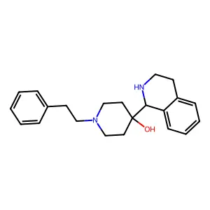 1-Phenethyl-4-(1,2,3,4-tetrahydroisoquinolin-1-yl)piperidin-4-ol structure