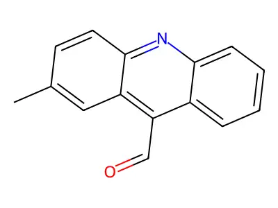 2-Methylacridine-9-carbaldehyde structure