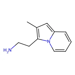 2-甲基-3-吲哚嗪乙胺 structure