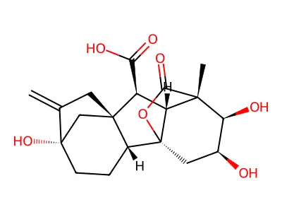 Gibberellin A8 structure