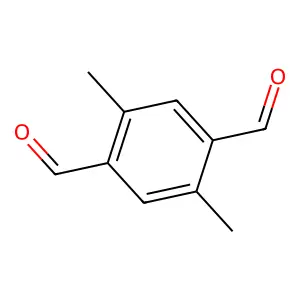 2,5-Dimethylbenzene-1,4-dicarbaldehyde structure
