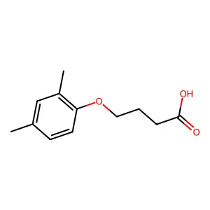 4-(2,4-Dimethylphenoxy)butanoic acid structure