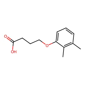 4-(2,3-Dimethylphenoxy)butanoic acid structure