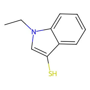 1-乙基-1H-吲哚-3-硫醇 structure