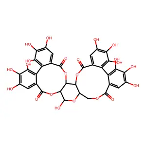 Pedunculagin structure