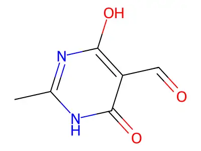 4,6-Dihydroxy-2-methylpyrimidine-5-carbaldehyde structure