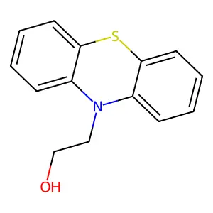 2-(10H-Phenothiazin-10-yl)ethanol structure