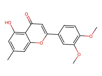 2-(3,4-Dimethoxyphenyl)-5-hydroxy-7-methyl-4H-chromen-4-one structure