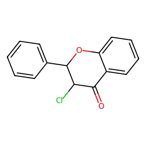 3-Chloro-2-phenyl-2,3-dihydro-4h-chromen-4-one structure