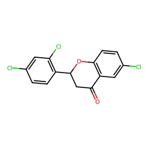 6-Chloro-2-(2,4-dichlorophenyl)chroman-4-one structure