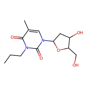 Thymidine, 3-propyl- structure